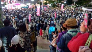 れいわ祭り、品川駅